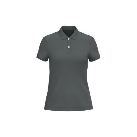 Polo écoresponsable maille piquée femme