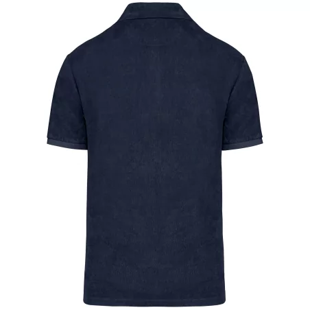 Polo écoresponsable en éponge homme