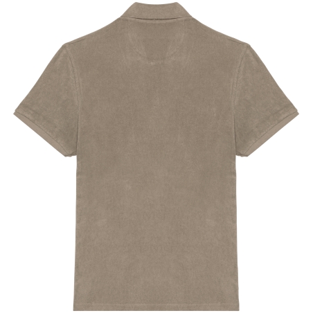 Polo écoresponsable en éponge homme