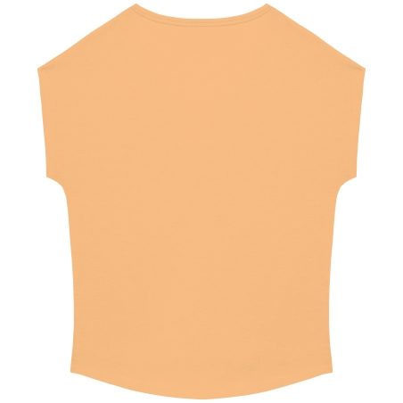 T-shirt écoresponsable loose à col V femme