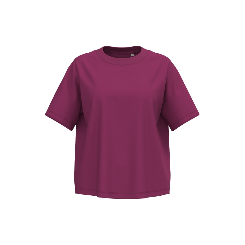 T-shirt écoresponsable oversize femme