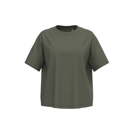 T-shirt écoresponsable oversize femme