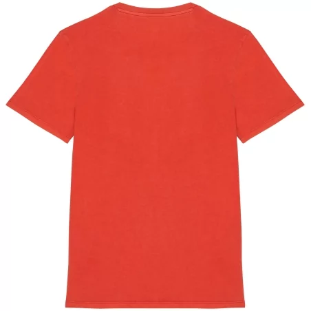 T-shirt écoresponsable délavé unisexe