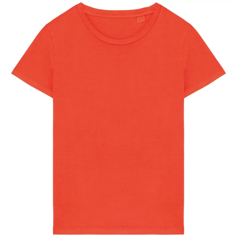 T-shirt écoresponsable délavé femme
