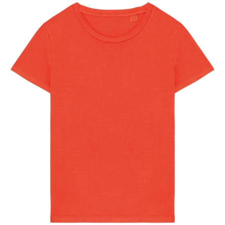 T-shirt écoresponsable délavé femme
