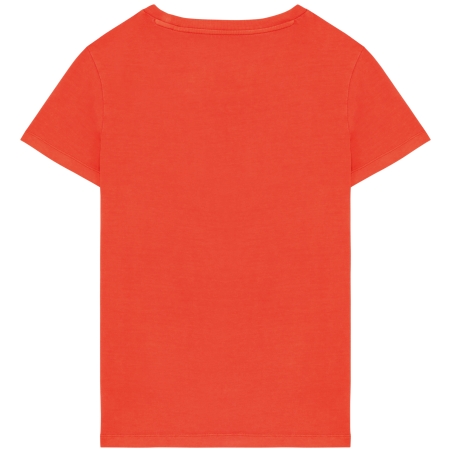 T-shirt écoresponsable délavé femme