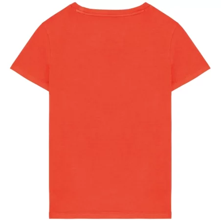 T-shirt écoresponsable délavé femme