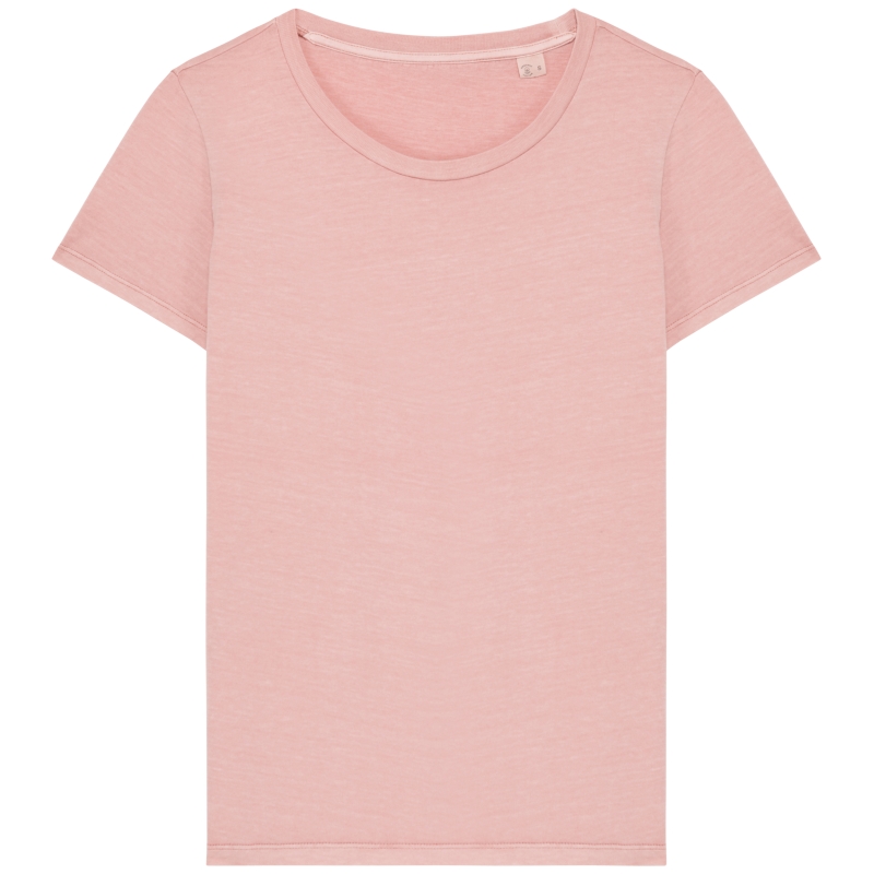 T-shirt écoresponsable délavé femme