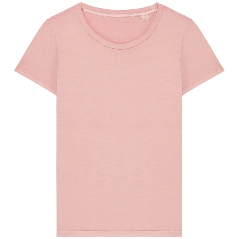 T-shirt écoresponsable délavé femme
