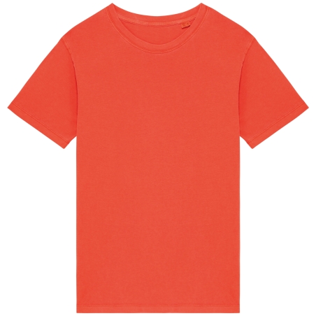 T-shirt écoresponsable délavé femme