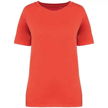 T-shirt écoresponsable délavé femme
