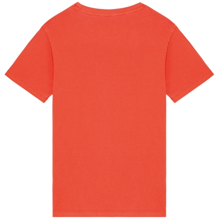 T-shirt écoresponsable délavé femme