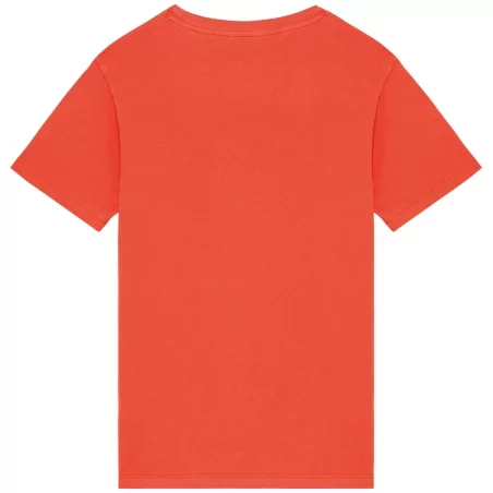 T-shirt écoresponsable délavé femme