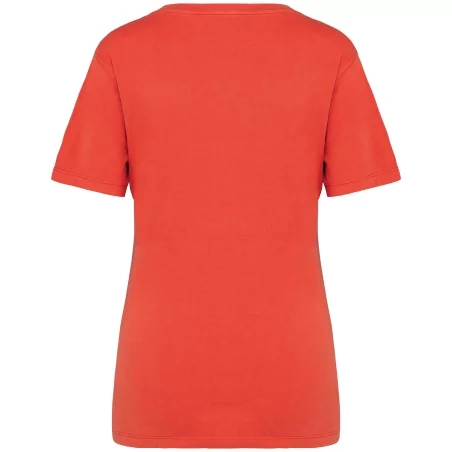 T-shirt écoresponsable délavé femme