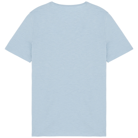 T-shirt écoresponsable slub bords francs homme