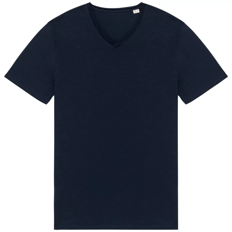 T-shirt écoresponsable slub bords francs homme