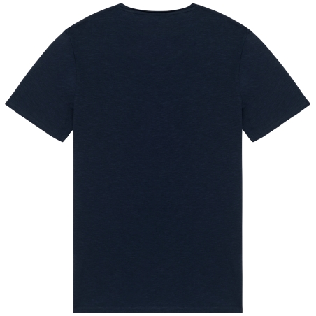 T-shirt écoresponsable slub bords francs homme