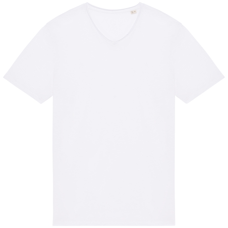 T-shirt écoresponsable slub bords francs homme