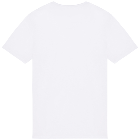T-shirt écoresponsable slub bords francs homme
