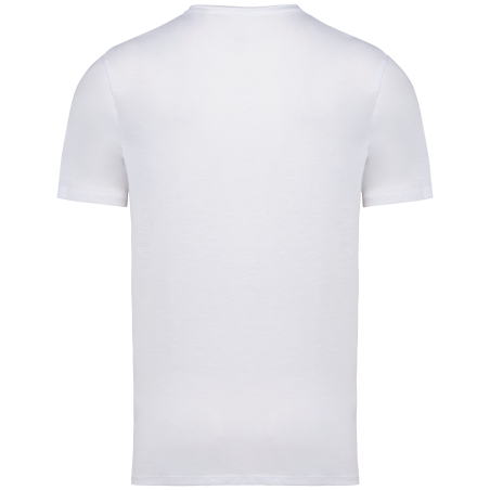 T-shirt écoresponsable slub bords francs homme