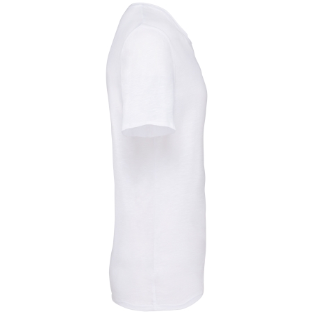 T-shirt écoresponsable slub bords francs homme