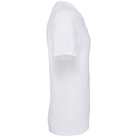 T-shirt écoresponsable slub bords francs homme