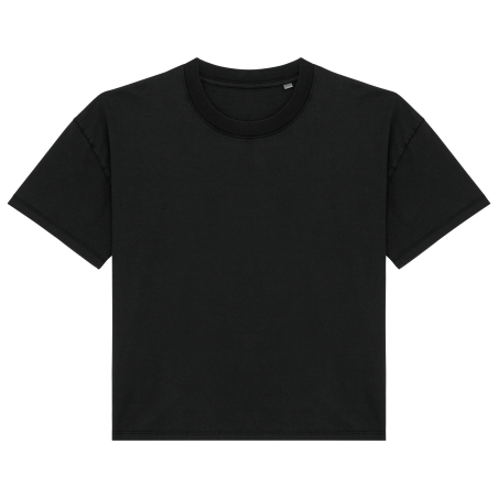 T-shirt écoresponsable oversize délavé femme