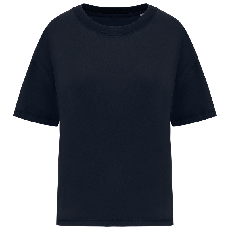 T-shirt écoresponsable oversize délavé femme