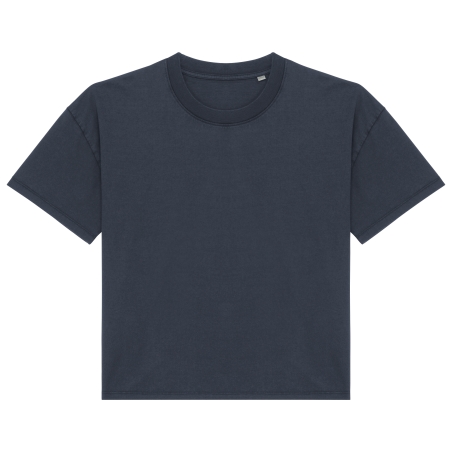 T-shirt écoresponsable oversize délavé femme