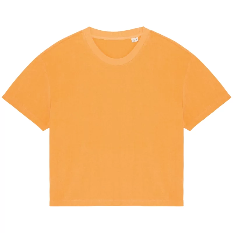 T-shirt écoresponsable en éponge femme