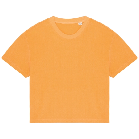T-shirt écoresponsable en éponge femme