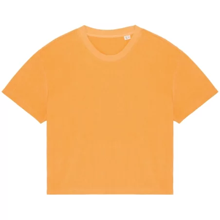 T-shirt écoresponsable en éponge femme