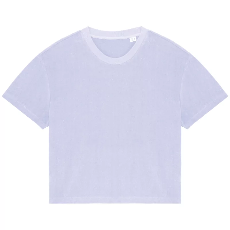 T-shirt écoresponsable en éponge femme