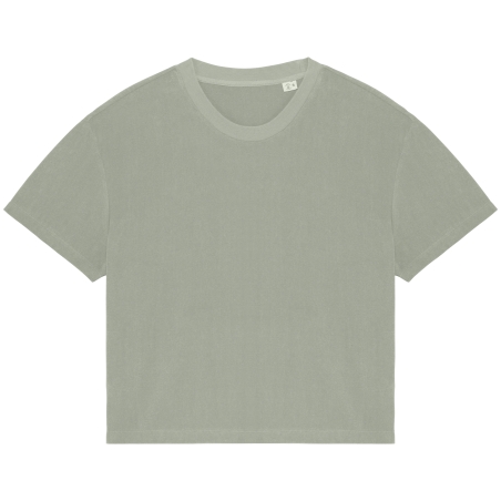 T-shirt écoresponsable en éponge femme