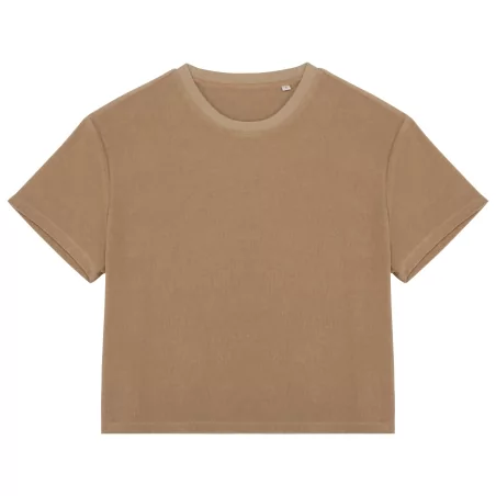 T-shirt écoresponsable en éponge femme