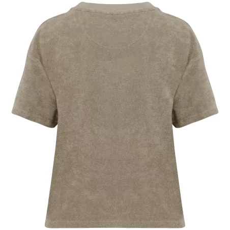T-shirt écoresponsable en éponge femme