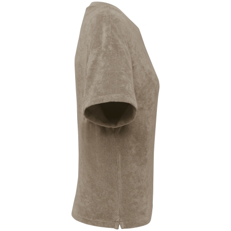 T-shirt écoresponsable en éponge femme