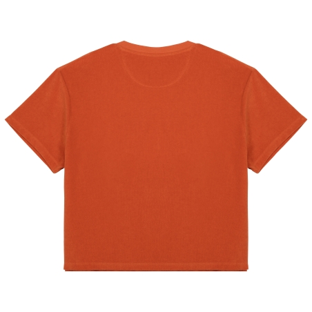 T-shirt écoresponsable en éponge femme