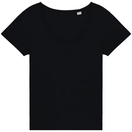 T-shirt écoresponsable slub femme