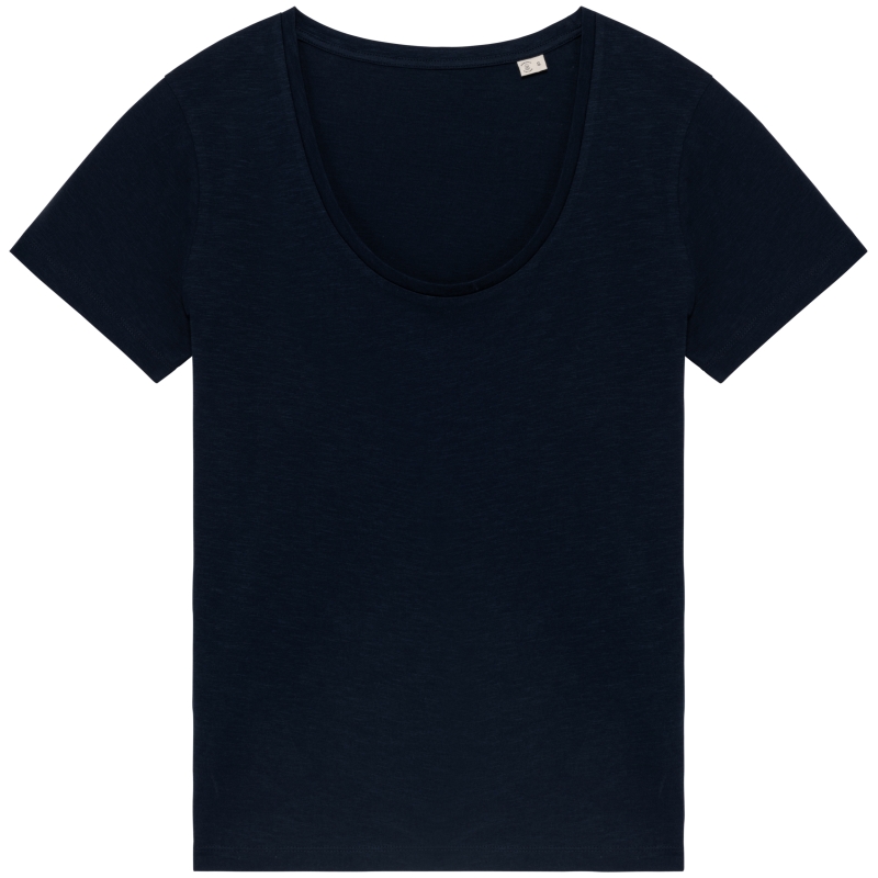 T-shirt écoresponsable slub femme