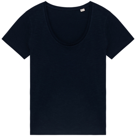 T-shirt écoresponsable slub femme