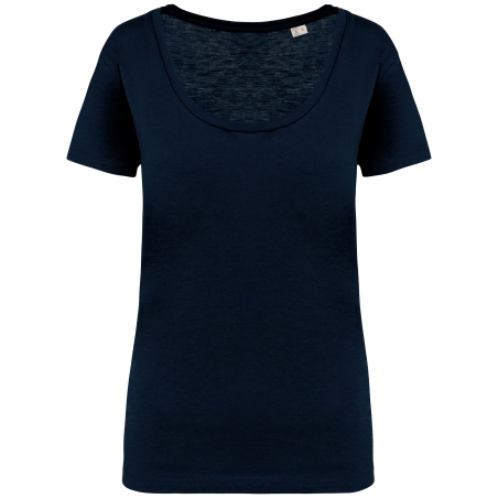 T-shirt écoresponsable slub femme