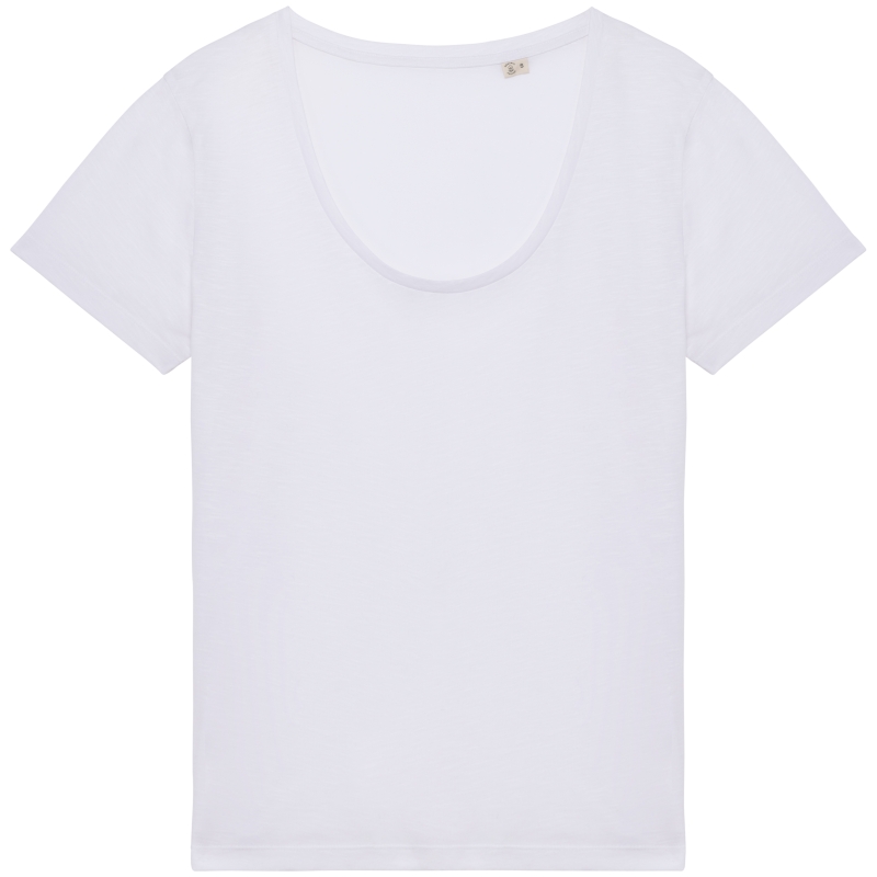 T-shirt écoresponsable slub femme