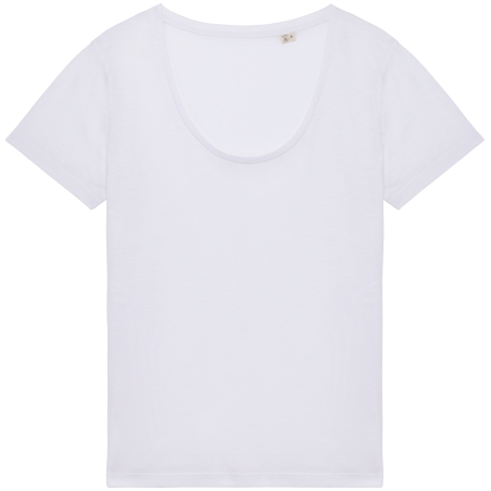 T-shirt écoresponsable slub femme