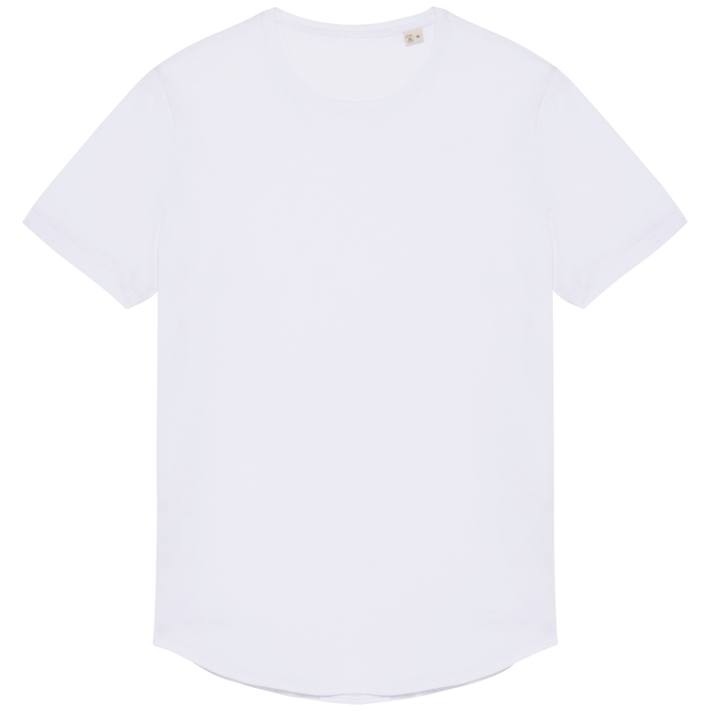 T-shirt écoresponsable bas arrondi homme