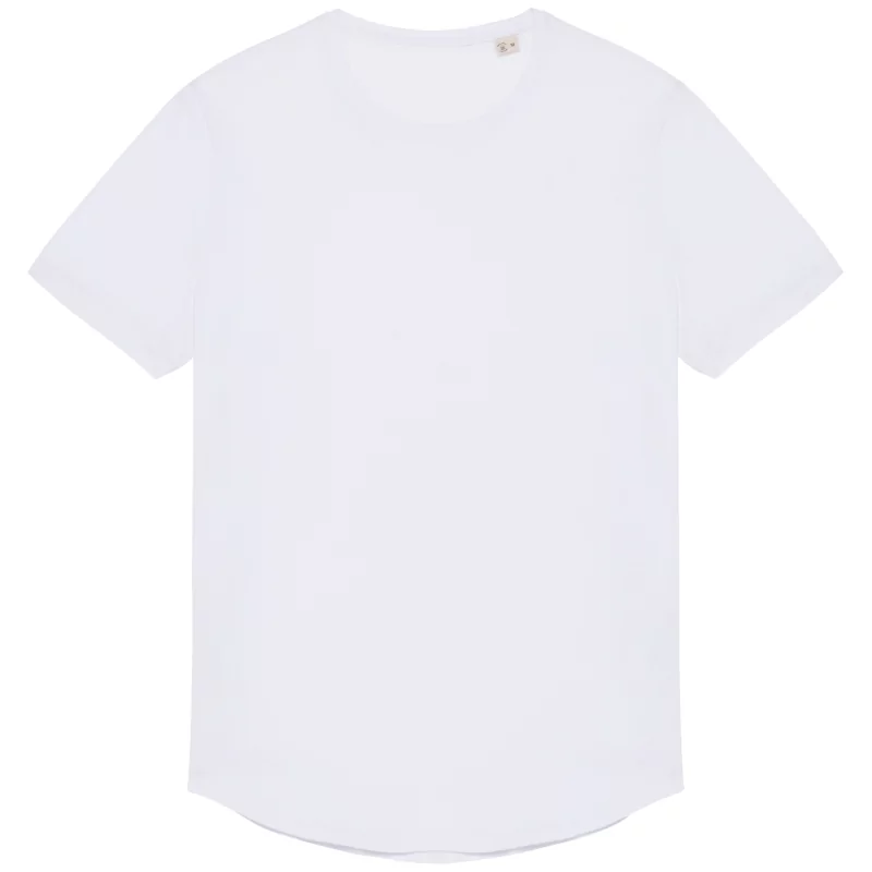 T-shirt écoresponsable bas arrondi homme