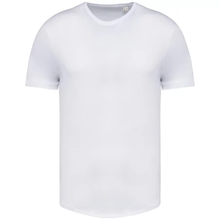 T-shirt écoresponsable bas arrondi homme