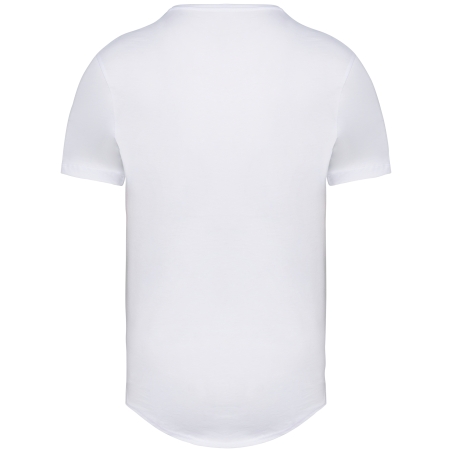 T-shirt écoresponsable bas arrondi homme