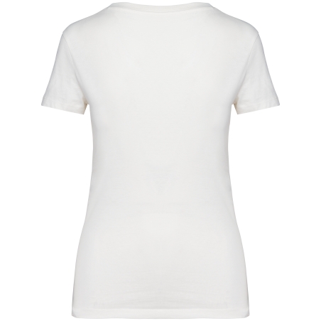 T-shirt écoresponsable col V femme