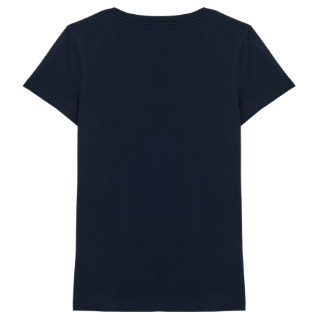 T-shirt écoresponsable col V femme